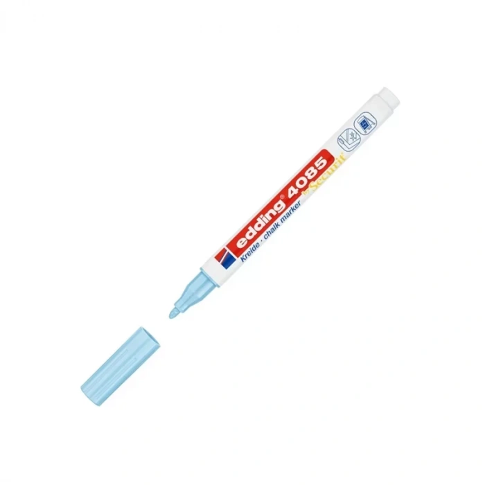 Edding E-4085 Likit Tebeşir Ve Cam Kalemi Pastel Mavi