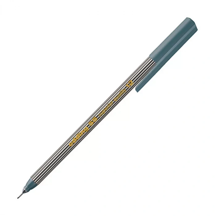 Edding E-55 Fineliner Keçe Uçlu Kalem Gri