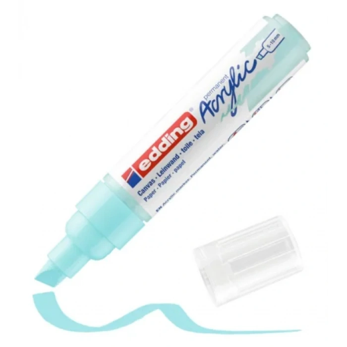 Edding Ed5000916 Akrilik Markör Kalın Uçlu 5.0-10.0mm Pastel Mavi