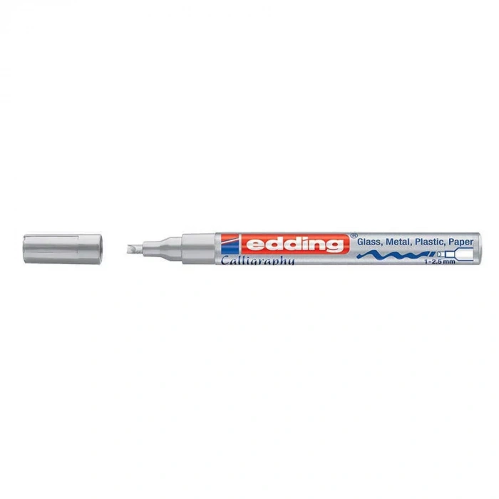 Edding Kaligrafi Kalemi 1-2,5 Mm Gümüş