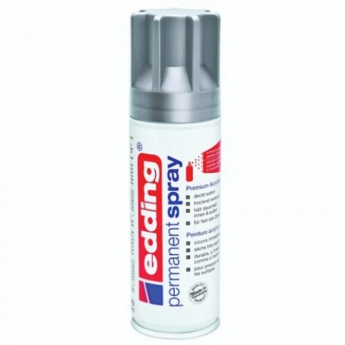 Edding Permanent Akrilik Spray Sılver Mat 923