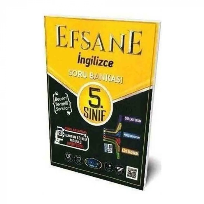 Efsane 5. Sınıf Efsane İngilizce Efsane Soru Bankası