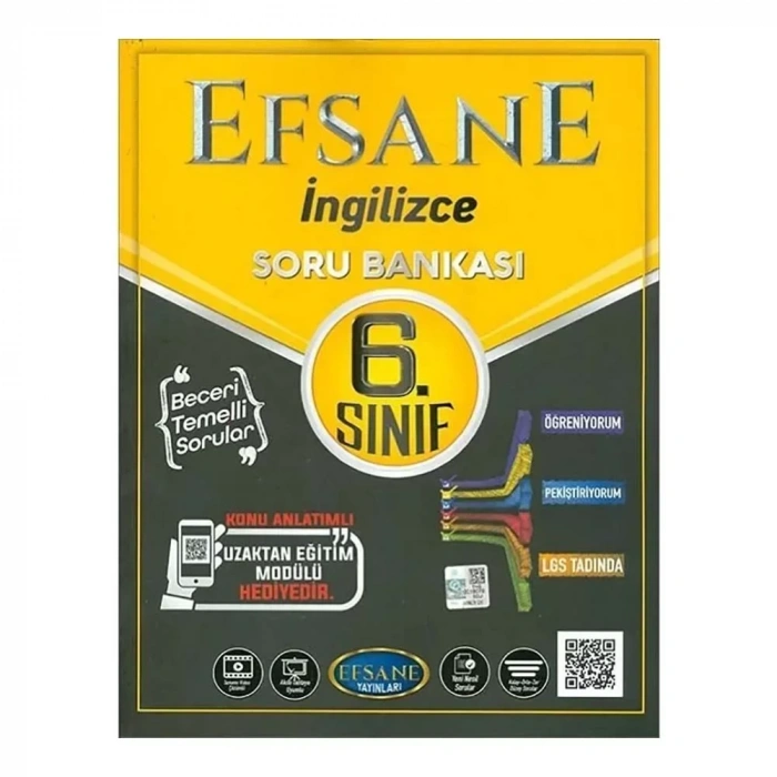Efsane 6. Sınıf Efsane İngilizce Soru Bankası