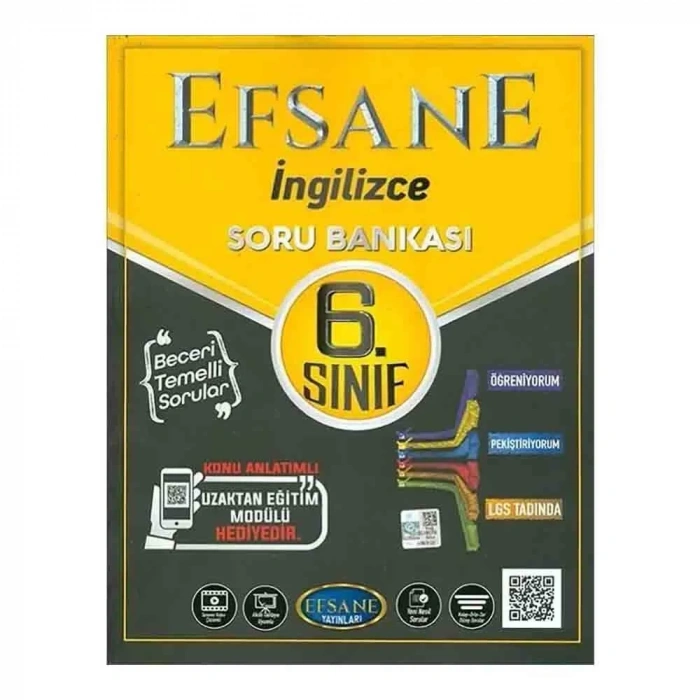 Efsane 6. Sınıf Efsane İngilizce Soru Bankası