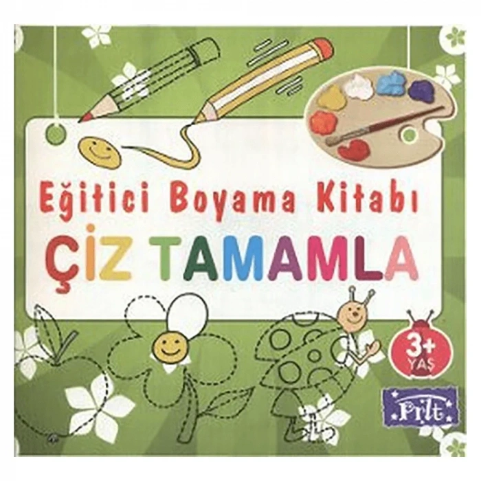 Eğitici Boyama Kitabı - Çiz Tamama