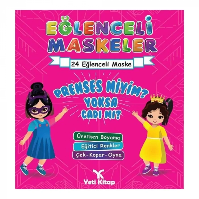 Eğlenceli Maskeler Prenses Miyim Yoksa Cadı Mı