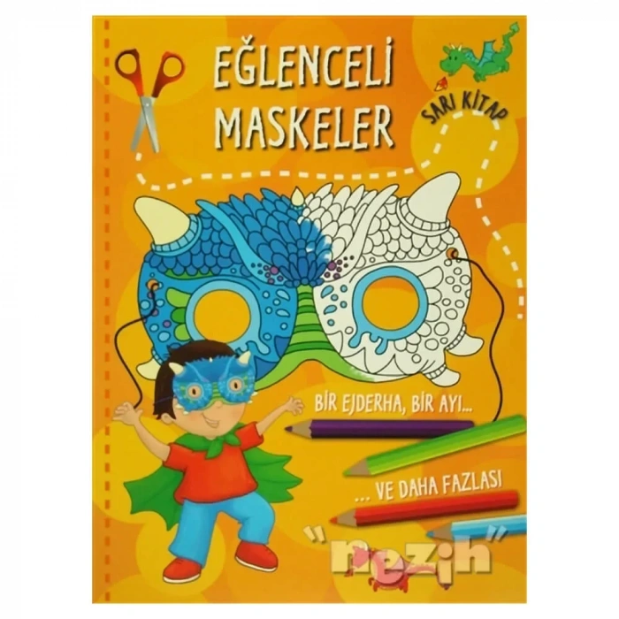 Eğlenceli Maskeler (sarı Kitap)