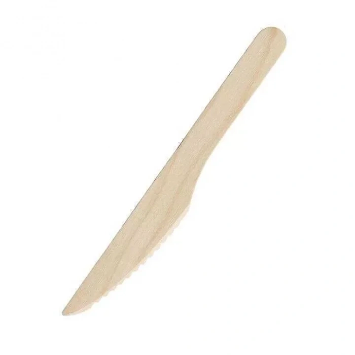 Ekolojik Tahta Bıçak 16.5 cm - 100 Adet