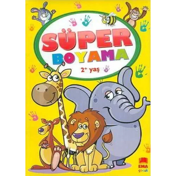Ema Çocuk Süper Boyama Kitabı