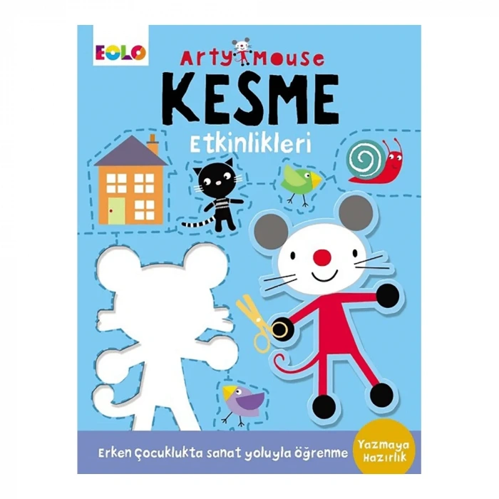 Eolo  Arty Mouse - Kesme Etkinlikleri - Uygulama Kitapları