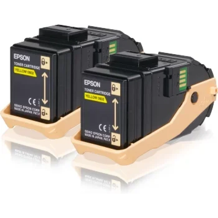 Epson C13s050606 Ikılı Yellow Toner-al-c9300dn, Al-c9300dtn, A