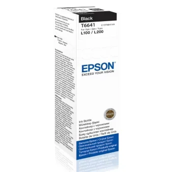 Epson C13t66414a Kartus-black 70ml/l550/l200/l220/l3557/l365