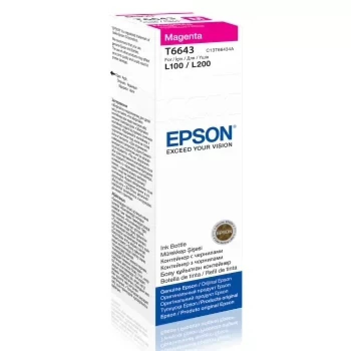 Epson C13t66434a Kartus-magenta-70ml/l550/l200/l220/l355/l365