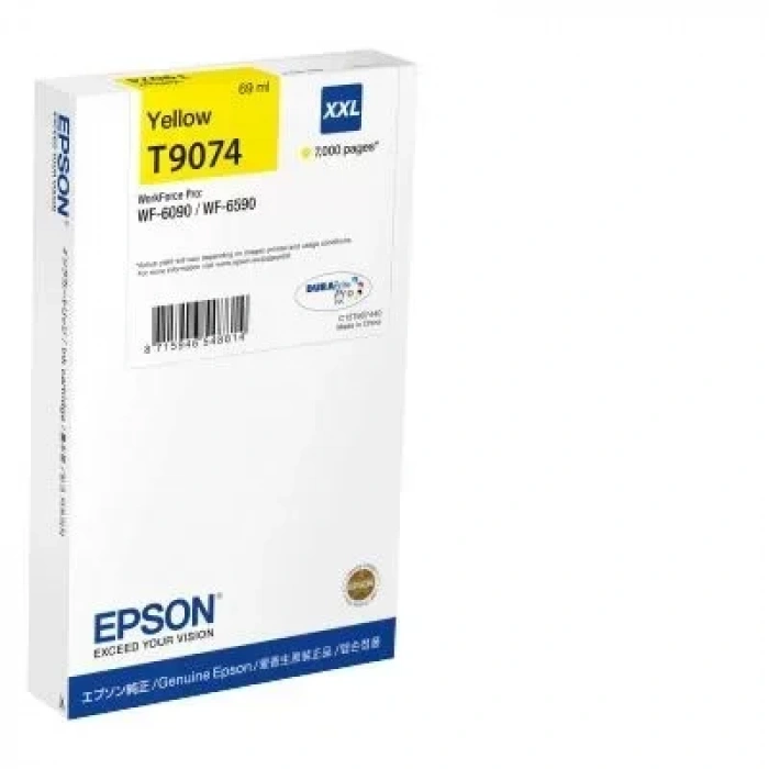 Epson C13t907440 Wf-6xxx Series Ink Cartridge Xxl Yellow