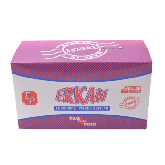Erkan Etiket Tabancası 25 MM Siyah Kılçık 10.000 Adet