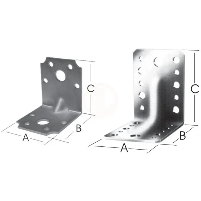 Ermo 80x60x60 Ağır Köşebent - Lm19430