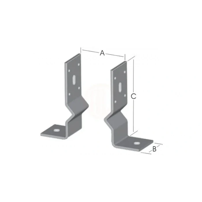 Ermo Ağır Hizmet Ayarlı Pergüle Ayağı - 19047