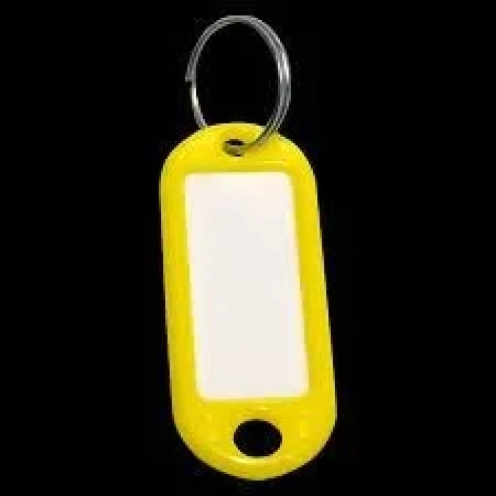 Ermo Plastik Anahtarlık Sarı 100 Lü - E21805
