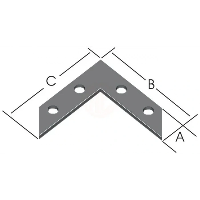 Ermo Sac Gönye 15x80x80 (100) - Lm19251
