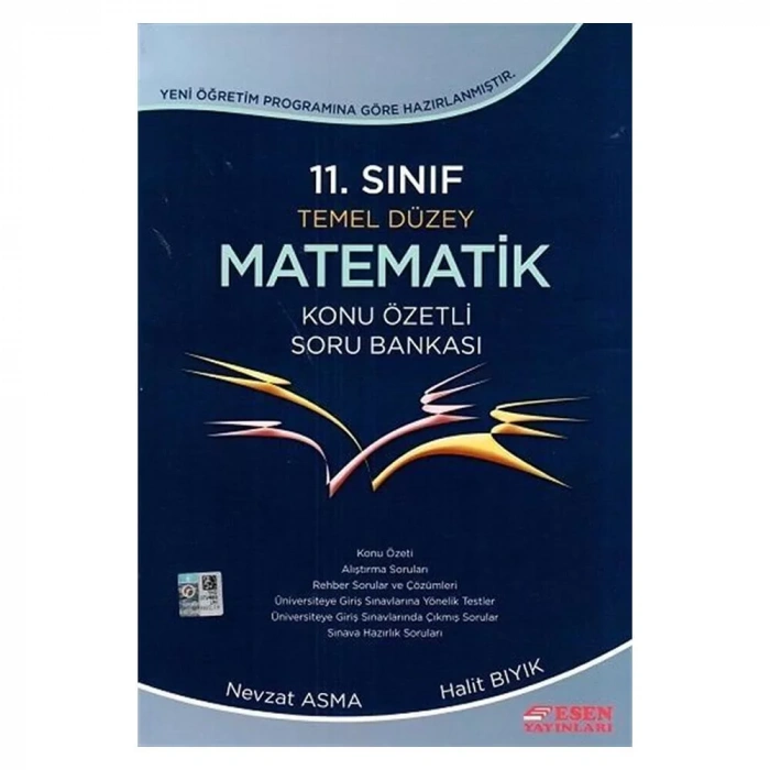 Esen 11. Sınıf Matematik Temel Düzey Konu Özetli Soru Bankası