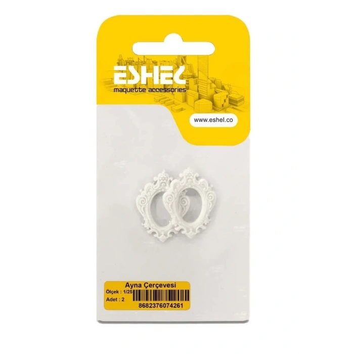 Eshel Maket Ayna Çerçevesi 1/25 2li