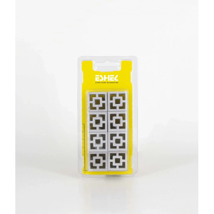 Eshel Maket Dekoratif Geometrik Tuğla 1/12 2.5x2.5 cm
