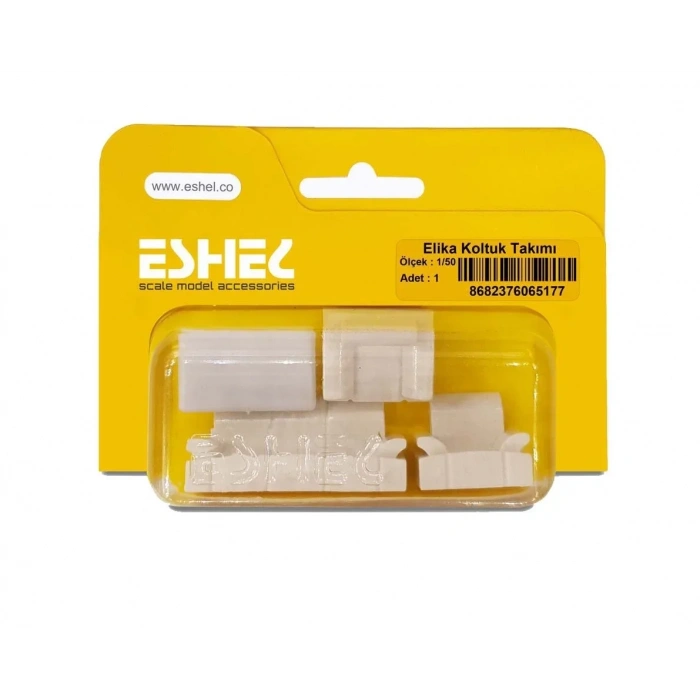 Eshel Maket Elika Koltuk Takımı 1/50