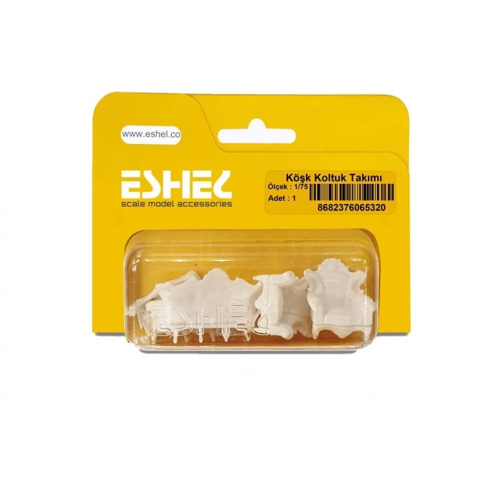 Eshel Maket Köşk Koltuk Takımı 1/75