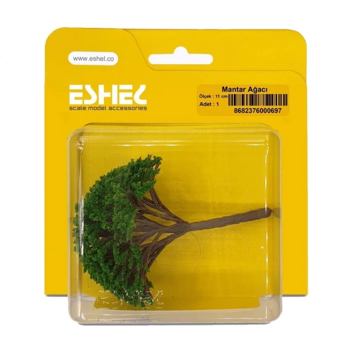 Eshel Maket Mantar Ağacı 11cm 1li