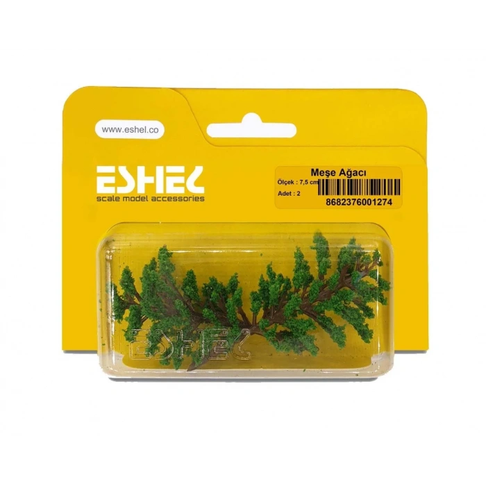 Eshel Maket Meşe Ağacı 7,5cm 2li