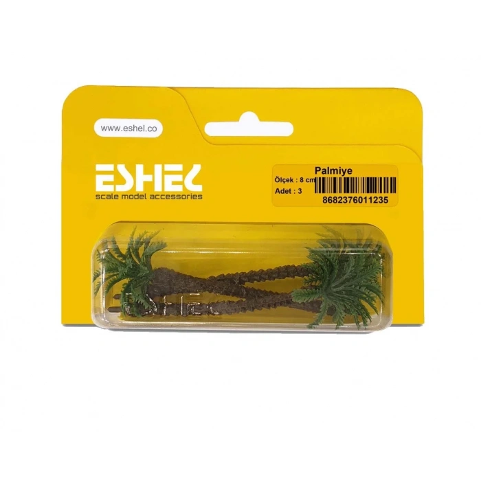 Eshel Maket Palmiye 8cm 3lü