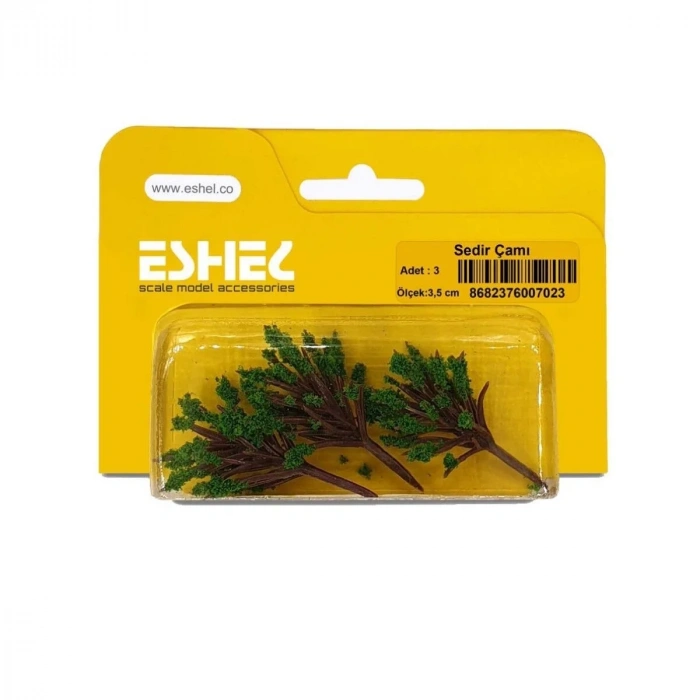 Eshel Maket Sedir Çamı 3.5cm 3lü