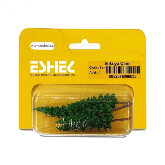 Eshel Maket Sekoya Çamı 5cm 4lü