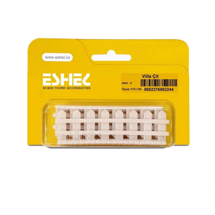 Eshel Maket Villa Çit 1/75-1/50 4lü