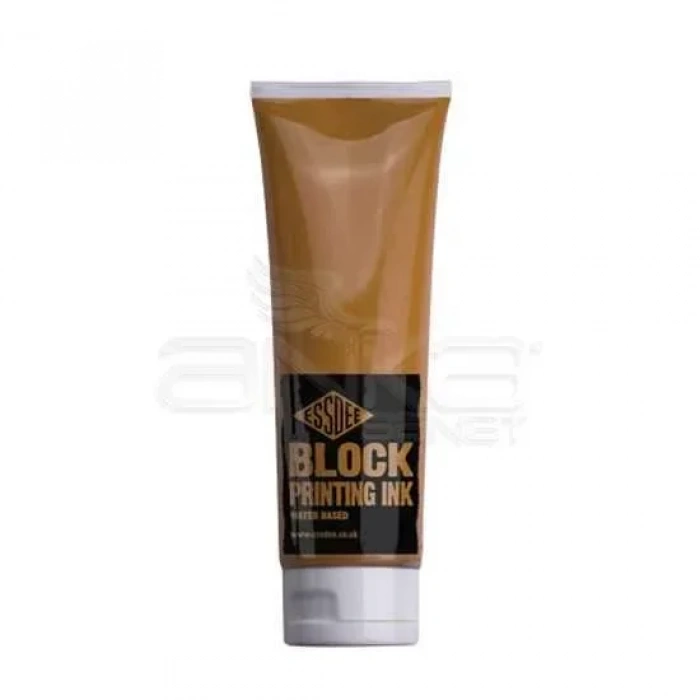 Essdee Block Printing İnk Su Bazlı Linol Mürekkebi Yellow Ochre No:16 300ml
