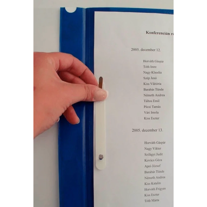 Esselte 4199 Kırmızı Plastik Telli Dosya (50 li Paket)