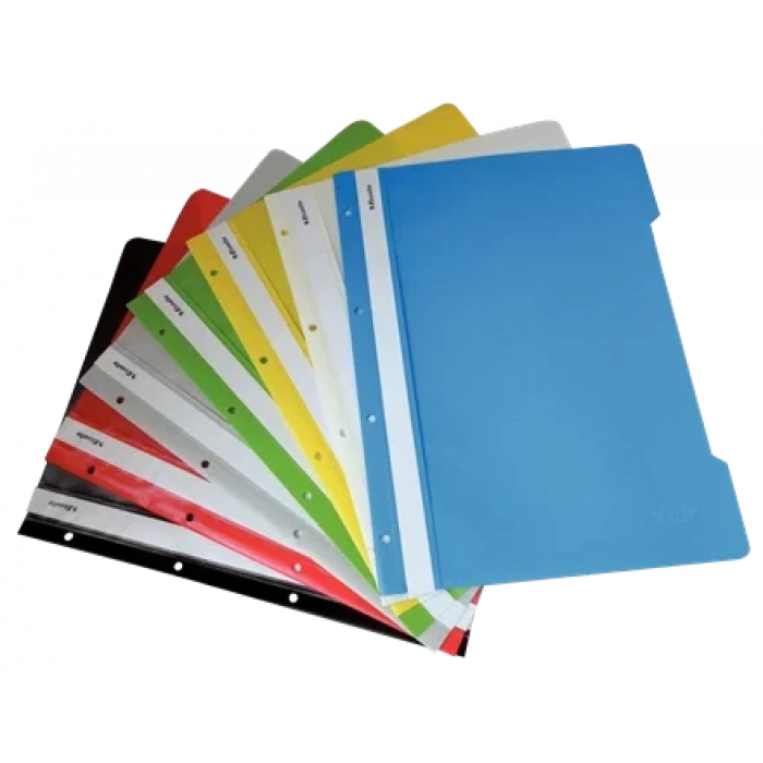 Esselte 4199 Mavi Plastik Telli Dosya (50 li Paket)