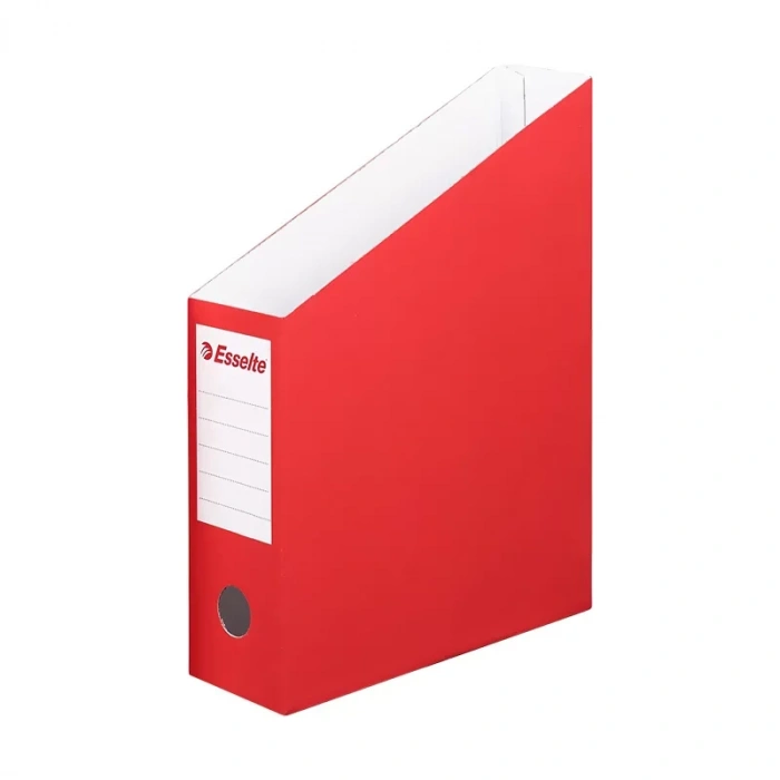 Esselte 5276 Karton Magazinlik Kırmızı 6lı