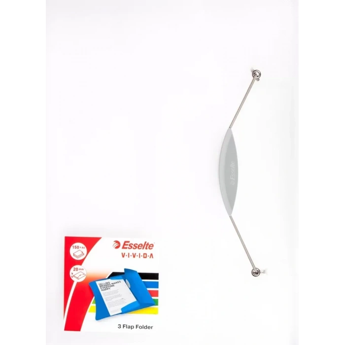 Esselte 6240 Vivida Şeffaf Lastikli İnce Dosya