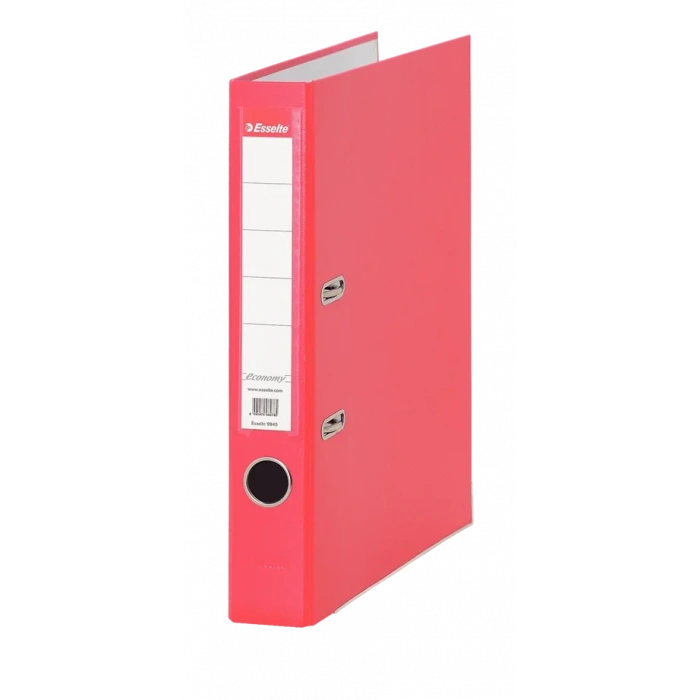 Esselte 9945 Eko Kırmızı Plastik Dar Klasör