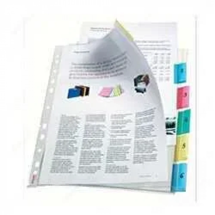 Esselte Ayraçlı Poşet Dosya Seti A4 6 Yaprak