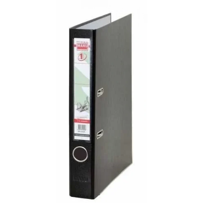 Esselte Manu 2035 Siyah Dar Plastik Klasör