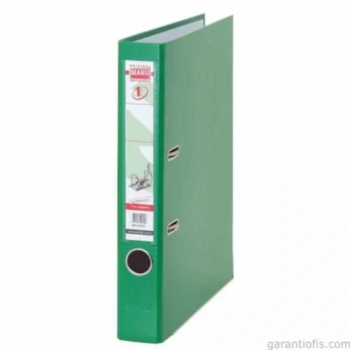 Esselte Manu 2035 Yeşil Dar Plastik Klasör
