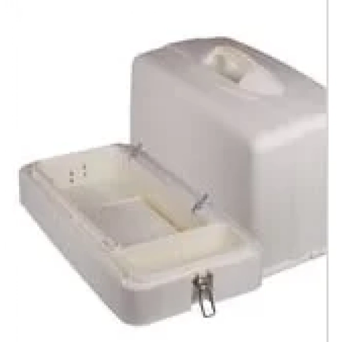 Ev Tipi Aile Dikiş Makinesi Plastik Krem Çanta