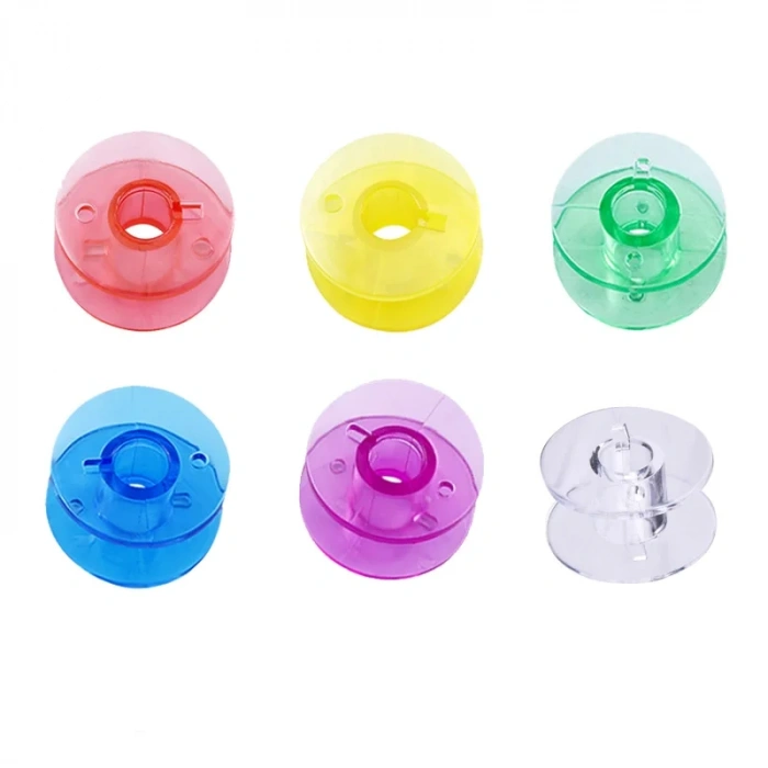 Ev Tipi Makine Plastik Renkli Masura (12 Adet)