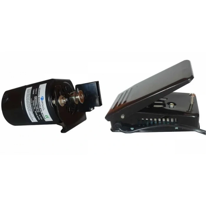 Ev Tipi Overlok, Masaüstü Baskı Makina Motoru - 150w - Ters Dönüş