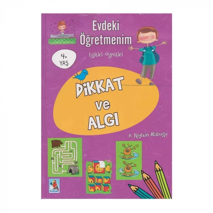 Evdeki Öğretmenim - Dikkat Ve Algı (boyama)