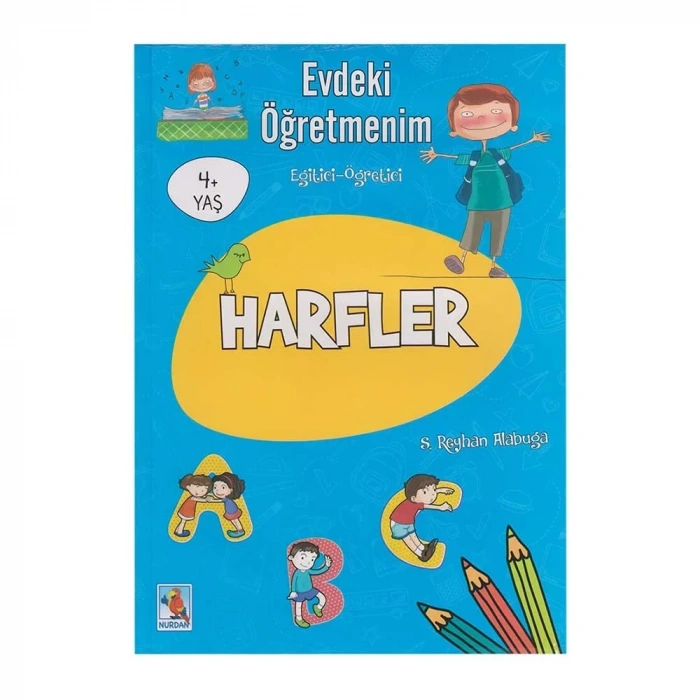 Evdeki Öğretmenim - Harfler (boyama)