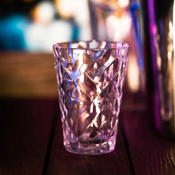 Exclusive Polikarbonat Prizma Shot Bardağı Şeffaf 40 Cc - 5 Adet