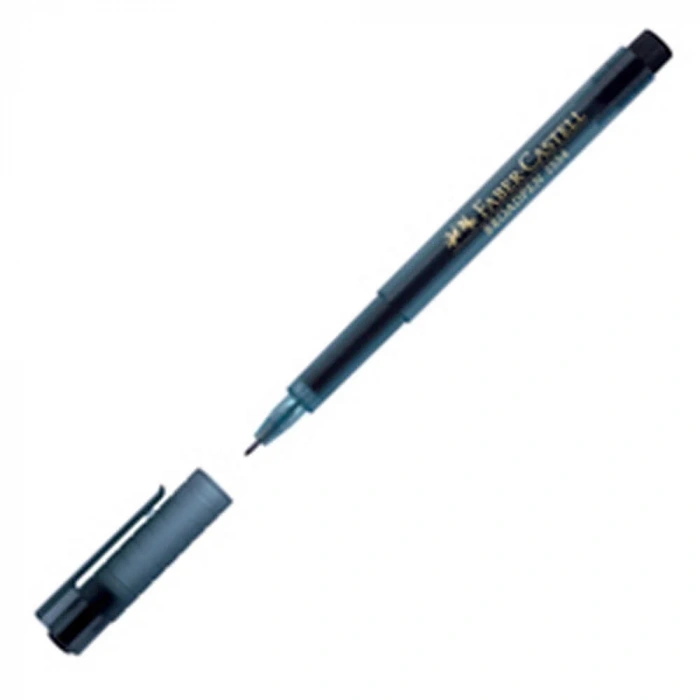 Faber Castell 1554 Broadpen Keçeli Kalem İnce Uç 0.8 Mm Siyah